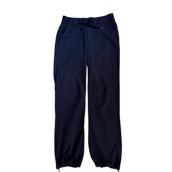 Athleta Navy Blue Joggers With Pockets - Picture 1 of 10